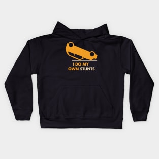 I Do My Own Stunts New Drivers Gift product Kids Hoodie